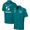 F1 Team Driver Polo Shirts Formel 1 Herrstrutrar Jersey racing fans överdimensionerade t-shirt utomhus män andningsbara korta ärmar tees tees