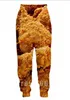 Survêtements pour hommes Nouveaux nuggets de poulet frits Impression 3D Mode Femmes Plus Taille S-7XL Harajuku