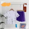 Baby Kids Biños Diseñadores de diseñadores Shorts Cloth Girls Clothing Luxury Fear Right Situit Children Juvenil Futfits Camiseta de manga corta V4P5#