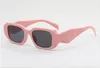 Occhiali da sole rettangolari da donna e da uomo Occhiali da sole quadrati 17W con montatura per occhiali in acetato Occhiali da sole con maschera pilota Occhiali da sole alla moda forniti con il pacchetto