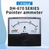 مقياس AMMETER التناظرية DH-670 AC لوحة AMPERE METER تيار اختبار 1A2A3A5A10A20303