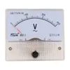 Voltmètre analogique jauge voltmètre ca tension 85L1 panneau 5V10V15V20V30V50V100V250V300V500V testeur