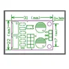 NE555 Pulsfrequenz-Arbeitszyklus einstellbares Modul Quadrat-/Rechteckwellensignalgenerator Schrittmotortreiber