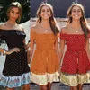 Vestidos casuais 2023 feminino floral vestido de chiffon festas de verão noite praia mini vestido de verão curto