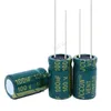 10 PCS/Lot Aluminium Electrolytic Capacitor 100 UF 100 V 10 * 17 mm ارتفاع التردد المعاوقة 20 ٪ 105c