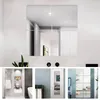 Наклейки на стенах зеркал наклейка самоклеящаяся в акриловую фольгу домашний декор ванной комнаты спальня гостиная современные аксессуары