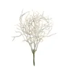 Vases 6PCS / Bundle Blanc Herbe Neige Branche De Pin Simulation Fleurs Plante Artificielle De Mariage Ornement Partie Fourniture De Noël Décor