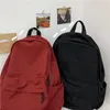 Backpack Korean Style Large Capctity Nylon Solid Color Multifunction Fashion Laptop