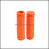 Вечеринка с резиновым велосипедным рулем Grips ER BMX MTB Mountain Bicycle Randles Antiskid Bicycles Grip с фиксированной передачей GH040 158 DR Otivp