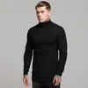 Pulls pour hommes Mode Hiver Pull Hommes Chaud Col Roulé Hommes Slim Fit Pull Classique Sweter Tricots Pull Homme