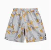 Middle-aged and elderly men's pure cotton boxer shorts for the elderly plus oversized father's summer