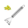 Fruit Vegetable Tools Stainless Steel Corn Stripper Corns Threshing Device Easy Peeling Kerneler Peeler Ergonomic Handle Hy0425 Dr Dhidc