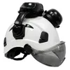 안전 헬멧 산업용 하드 모자 구조 안티 소음 34dB CE EN352 ANSI 귀 머프