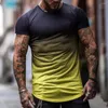 Men's T Shirts Brand Short Sleeve T-shirt O-neck Fashion Casual Top Hip Hop Fitness Clothing M-4X