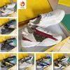 Famosi uomini di marca FLOW Sneakers Scarpe Mesh Traspirante Uomo Zip laterale Trainer Nylon scamosciato Low-top Tessuti con battistrada in gomma spessa Sport all'aria aperta EU 38-46