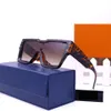 Mode Luxe zonnebril mannen designer bril voor vrouw grote vierkante fame sunglass gafas de sol mujer klassieke vintage uv400 eyewear zonnescherm met doos en etui