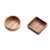 Kitchen Storage Serving Tray Tableware Wood Household Fruit Dishes Tea Food Small Creative Set Trays For Party