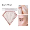 Gesichtspuder Handaiyan Diamond Crystal Highlighting Pressed Compact Brightening Shimmer Teint Bronzers Highlighters 5 Color Drop Dh31O