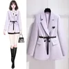 P-RA Designer Clothing Top Women's Suits Blazers Fashion Premium Plus Size Lady Coats Jacket Skicka gratis bälte