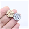 Charms 5Pcs 15Mm Wholesell Stainless Steel High Quality Moon And Star Pendant Diy Necklace Earrings Bracelets Unfading 2 Colorscharm Otc8W