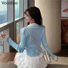 Maglioni da donna Primavera Autunno Dolce stile Lolita Pullover lavorato a maglia Donna francese Elegante scollo a V Bowknot Diamond Girly Kawaii Fairy Tops