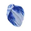 Berets Women's Wrap Head Cap Tie Dye Swirl Turban Maternity Moon