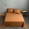 Bedding Sets Fashionable Simple High Quality -selling Home Textiles Single Product Sheet Size Brushed Solid Color Bed Cover