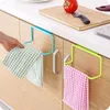 Hooks 1 st handdoekrekken over keukenkast deurrek balk hangende houder badkamer plank huis organisator lange muurhaak