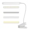 Bordslampor Ögonskydd LED för sovrummet Bedside Reading Light 5V Flexo USB Lamp med klämlampor DE