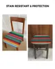 Chair Covers Colorful Mexican Stripes Elasticity Cover Office Computer Seat Protector Case Home Kitchen Dining Room Slipcovers