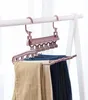 Laundry Bags Multi Function Storage Hanger Closet Space Saving Folding Hangers Clothes Pants Organizing Hanging Rack6638378