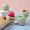 Squishy Dinosaur Egg Cup Fidget Toy Funny Dinosaur Egg Squeeze Toys Stress Relief Decompression Toys Axiety Reliever
