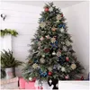 Weihnachtsdekorationen, personalisierte Holzausschnitte, Schneeflocken-förmige Verzierungen, hängende Verzierungen für den Baum, Drop-Lieferung nach Hause, Gard Dhodi