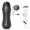 Giocattolo del sesso Massaggiatore Maschio Vibrante Tazza per aereo Ricarica USB Massaggio impermeabile Masturbazione Giocattoli Masturbatore Automatico Abs