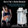 Fast Delivery HIEMT Slimming Fat Removal Body Shaping Muscle Building Stimulation Beauty Machine with 4 Working Handles