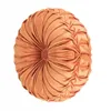 Pillow Case Diameter 35cm Solid Color Velvet Round For Sofa/Bed/Car Household Items Home Decoration Hug Throw Cushion
