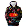 Men's Hoodies Fashion Scientific Formula 3D Harajuku Hoodie Sweatshirt Apparel Fall Women's Comfort Math Print Pullover