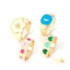 Klusterringar 4st kvinnor finger vintage legering eleganta knogar gåvor för flickor damer gemensamma mode smycken tillbehör släpp leverans dhcbu