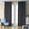 Cortina de cortina moderna cortinas de blecaute para quarto de quarto