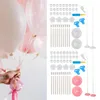 Décoration de fête 2 Set Balloon Colonne Stand Kit Base Tower Tower Decor Diy