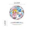 Plates Ceramic Dishes Tableware Cartoon Cute 4.5in Plate Cake Bread Dessert Afternoon Tea Set Kawaii Little