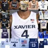 Basketballerseys 2022 Custom Xavier Basketball Jersey NCAA College 4 Tyrique Jones 13 Naji Marshall 32 Zach Freemantle 11 Dwon Odom 22 Dieonte mijlen