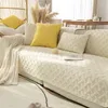 Sandalye pamuklu kumaş kanepe kapak dört mevsim evrensel kaymaz yastık oturma odası kombinasyonu havlu nefes alabilir