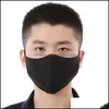 Designer Masks Non Disposable Face Thick Anti Cold Mouth Mask Unisex Soft Respirators Men Women Mascherine Wholesale 2 5As H1 Drop D Oteld