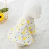 Dog Apparel 2023 Summer Pet Dress Girl Clothes Printed Skirt Princess Cat Puppy For Chihuahua Yorkshire