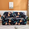 Pokrywa krzesła 1 2 3 4 SEATER Sofa Cover Floral Soft Elastyczne rozciąganie francuskiego w stylu francuska do salonu kolory kanapowe wystrój domu