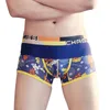 Underpants Male Cotton Printing Breathable Underwear Briefs Pyjama Boxer Calecon Homme Intimates Hombre For Men