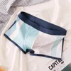 Underpants Cotton Stripe Sexy Boxer Man's Underwear Men Comfortable Men's Boxershorts For Man Long Slip Homme