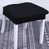 Chair Covers Stretchable Fabric Cover Washable Eye-catching Square Seat Home Decor