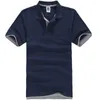 Polo da uomo Taglie forti XS-3XL Polo da uomo Desiger Cotone manica corta Marchi Golftennis Camicie da uomo